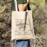 Sac shopping écologique tote bag en coton recyclé fabrication EUROPE
