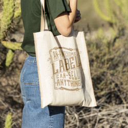 Sac shopping écologique tote bag en coton fabrication EUROPE