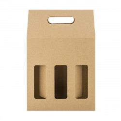 Carton-sac porte-bouteilles (3) à fenêtres - Europe