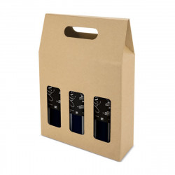 Carton-sac porte-bouteilles (3) à fenêtres - Europe