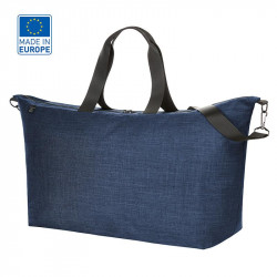 Sac de sport/voyage écologique polyester recyclé Europe BLEU