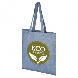 Sac shopping écologique 100% coton recyclé cot-recy-pf