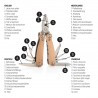 outils multifonctions mini 12 fonctions