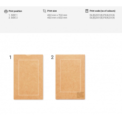 Jeu de cartes en papier recyclé
