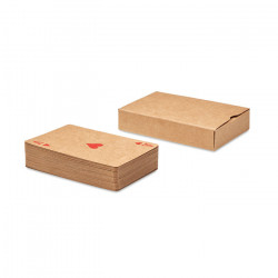 Jeu de cartes en papier recyclé