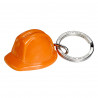Porte-clés casque de chantier en plastique recyclé