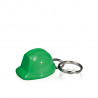 Porte-clés casque de chantier en plastique recyclé