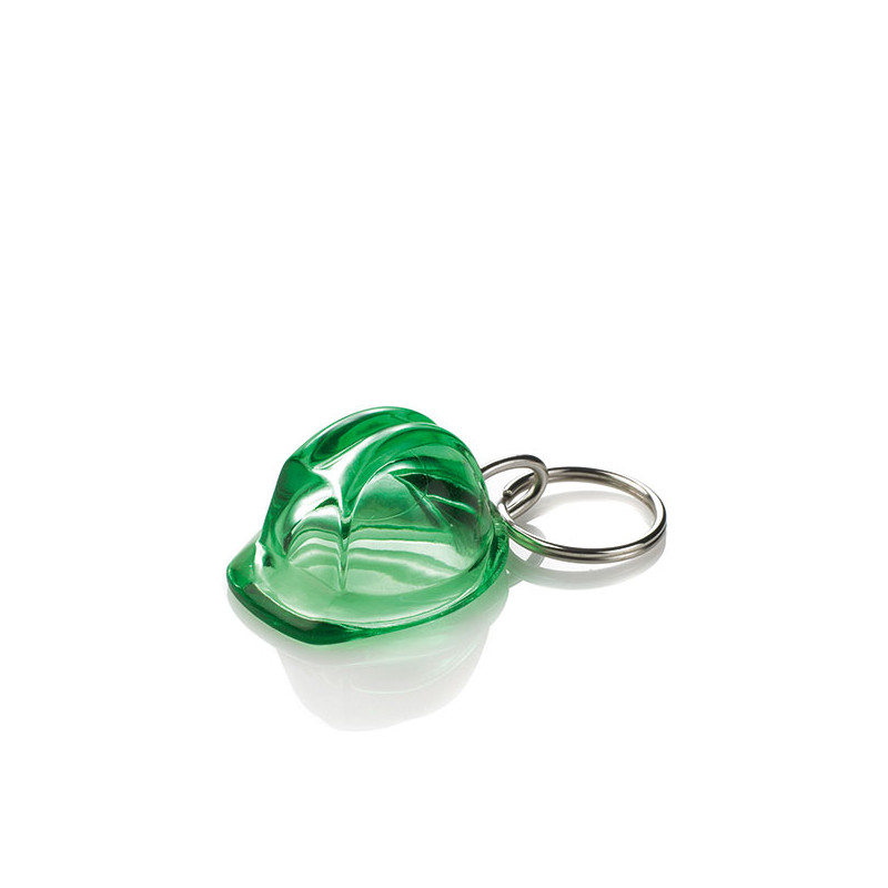 Porte-clés casque de chantier en plastique recyclé