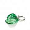 Porte-clés casque de chantier en plastique recyclé