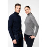 Pull à col roulé 100% laine Merinos Femme
