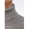 Pull à col roulé 100% laine Merinos Femme
