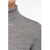 Pull à col roulé 100% laine Merinos Femme