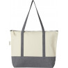 Sac coton recyclé avec fermeture eclair