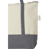 Sac coton recyclé avec fermeture eclair