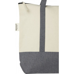 Sac coton recyclé avec fermeture eclair