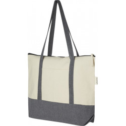 Sac coton recyclé avec fermeture éclair