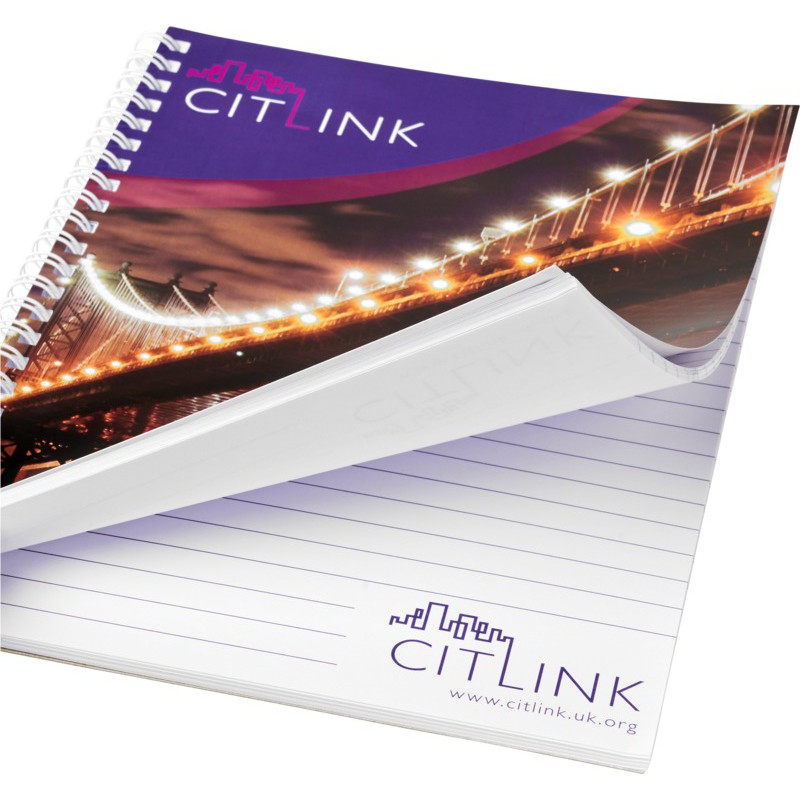 Cahier A4 carnet à spirales papier FSC écologique EUROPE 50F