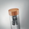 Gourde théière en verre double paroi