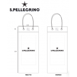 Icebag® BASIC 17006 PRO CLASSIC CLEAR Sac rafraichisseur pour bouteille