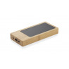 Batterie solaire BAMBOU - Powerbank 10000 mAh