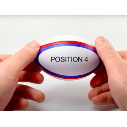 Anti-Stress ballon de rugby bi ou tricolore