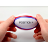 Anti-Stress ballon de rugby bi ou tricolore