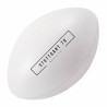 Anti-Stress ballon de rugby couleurs blanc