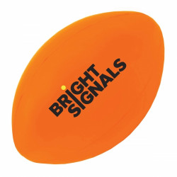 Anti-Stress ballon de rugby couleurs orange