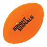 Anti-Stress ballon de rugby couleurs orange