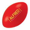 Anti-Stress ballon de rugby couleurs rouge