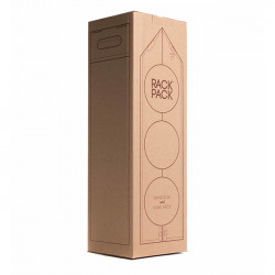 Coffret à vin 1 bouteille & Casier à vin 3 bouteilles bois FSC®