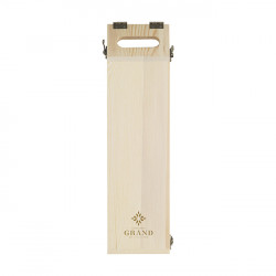 Coffret à vin 1 bouteille & Casier à vin 3 bouteilles bois FSC®