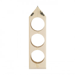 Coffret à vin 1 bouteille & Casier à vin 3 bouteilles bois FSC®