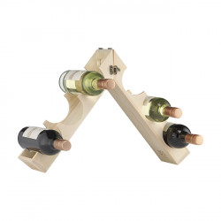 Coffret à vin 1 bouteille & Casier à vin 3 bouteilles bois FSC®