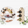 Coffret à vin 1 bouteille & Casier à vin 3 bouteilles bois FSC®
