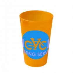 Verre Gobelet en plastique réutilisable 300 ml Fabrication Europe