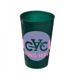Verre Gobelet en plastique réutilisable 300 ml Fabrication Europe