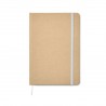 Carnet de notes A5 recyclé (21x14cm) avec papier ligné