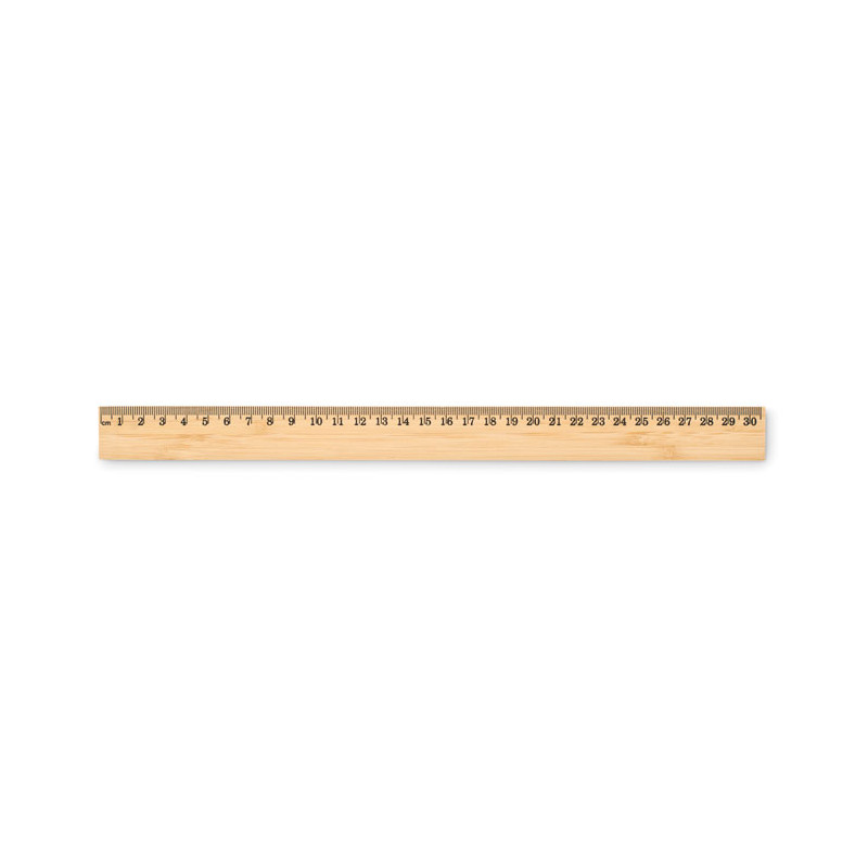 Règle écologique en bambou 30 cm
