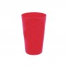 Verre Gobelet en plastique réutilisable 250/330 ml avec marquage inclus 1 coul