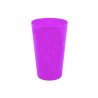 Verre Gobelet en plastique réutilisable 250/330 ml avec marquage inclus 1 coul