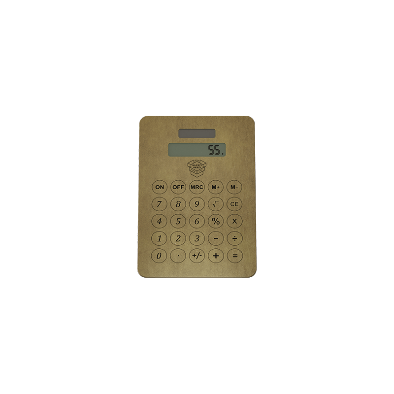 Calculatrice de bureau en papier recyclé