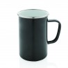 Grand Mug métal XL 680 ml - vintage tasse émaillée grand format