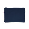 Pochette à ordinateur housse fabriquée en FRANCE coton Bio bleu marine