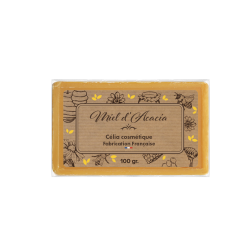 Savon de Marseille 100g avec personnalisation Fabrication FRANCE MIEL D'ACACIA