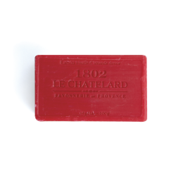 Savon de Marseille 100g avec personnalisation Fabrication FRANCE FRUITS ROUGE