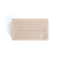 Savon de Marseille 100g avec personnalisation Fabrication FRANCE LAIT D'AMANDES DOUCES