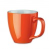 Mug en porcelaine 450 ml brillant couleur Fabrication Europe