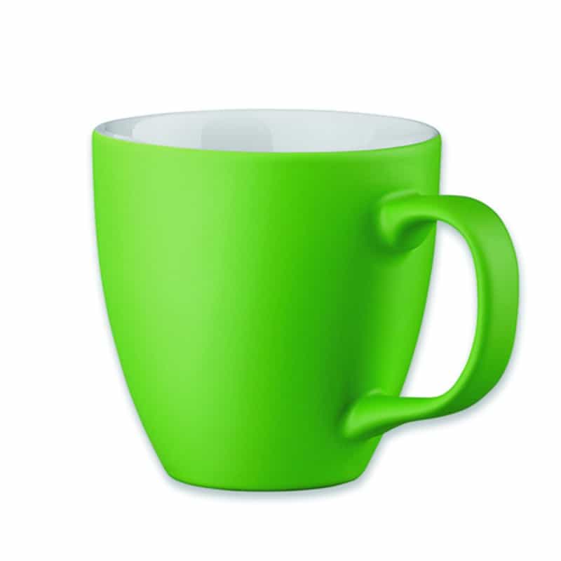 Mug en porcelaine 450 ml Mat couleur Fabrication Europe