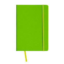 Carnet de notes A5 (21x15cm) avec papier quadrillé vert